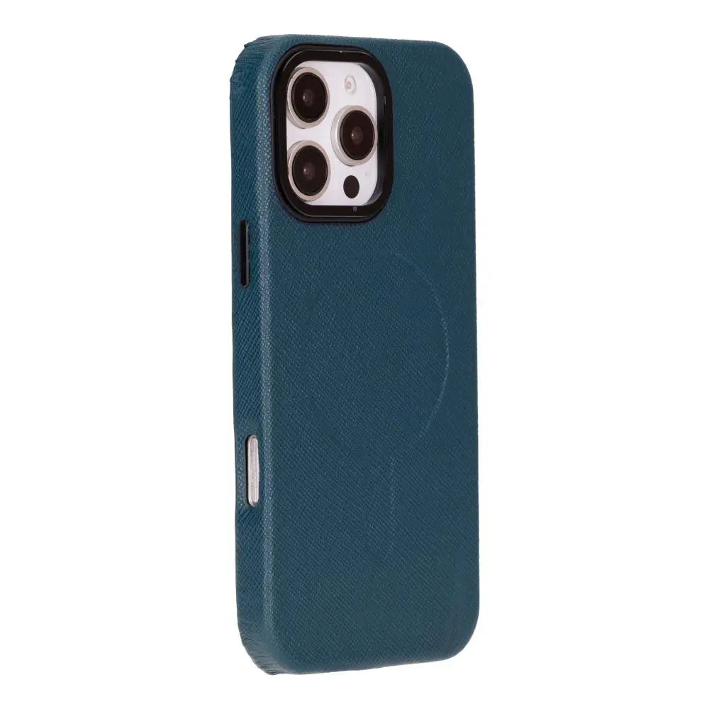 iPhone 16 Pro Max Genuine Leather Slim Case MagSafe – Vento Series Mizuri Leather