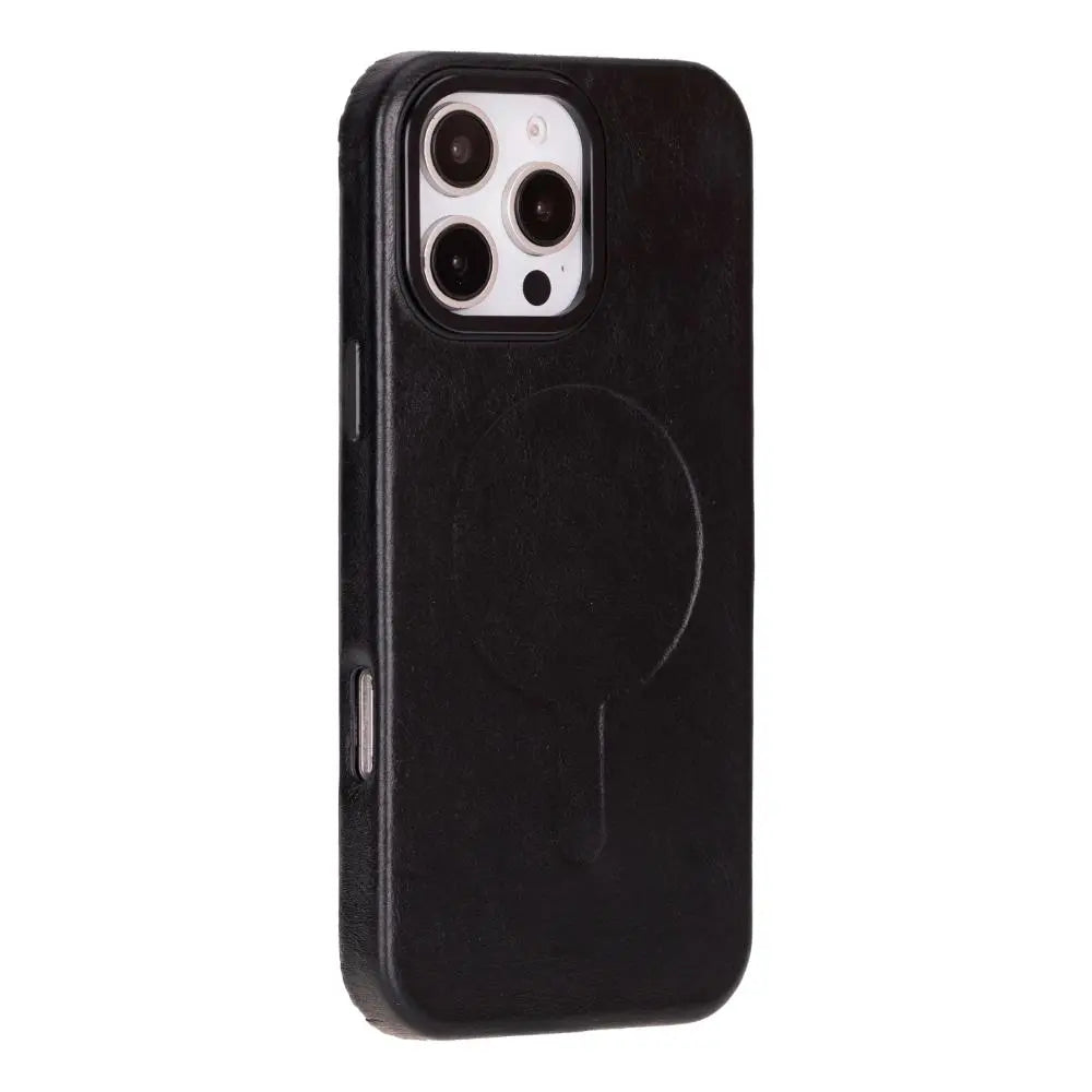 iPhone 16 Pro Genuine Leather Slim Case MagSafe – Vento Series Mizuri Leather