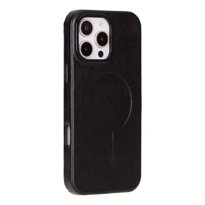 iPhone 16 Pro Genuine Leather Slim Case MagSafe – Vento Series Mizuri Leather