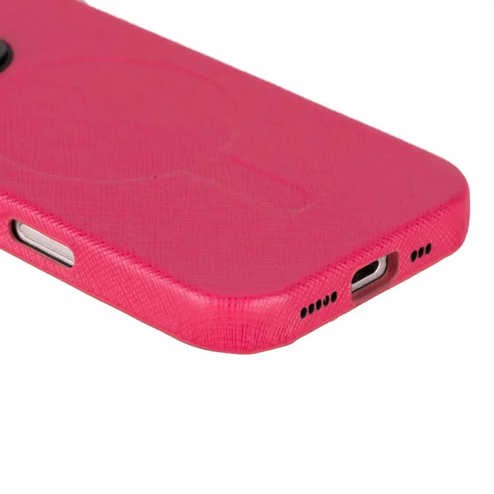 iPhone 16 Pro Max Genuine Leather Slim Case MagSafe – Vento Series Mizuri Leather