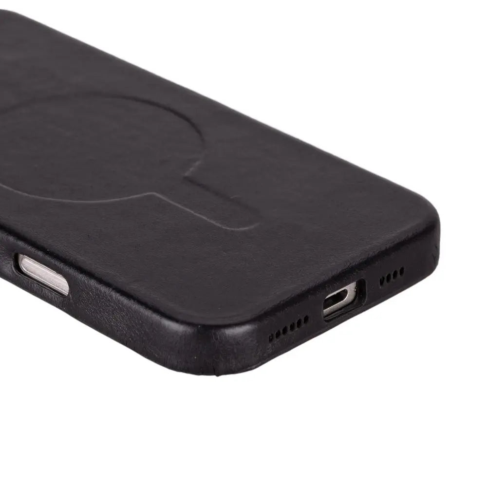 iPhone 16 Pro Genuine Leather Slim Case MagSafe – Vento Series Mizuri Leather