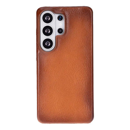 Samsung Galaxy S26 Ultra Full-Grain Leather Slim Case MagSafe – Ultimate Jacket Mizuri Leather