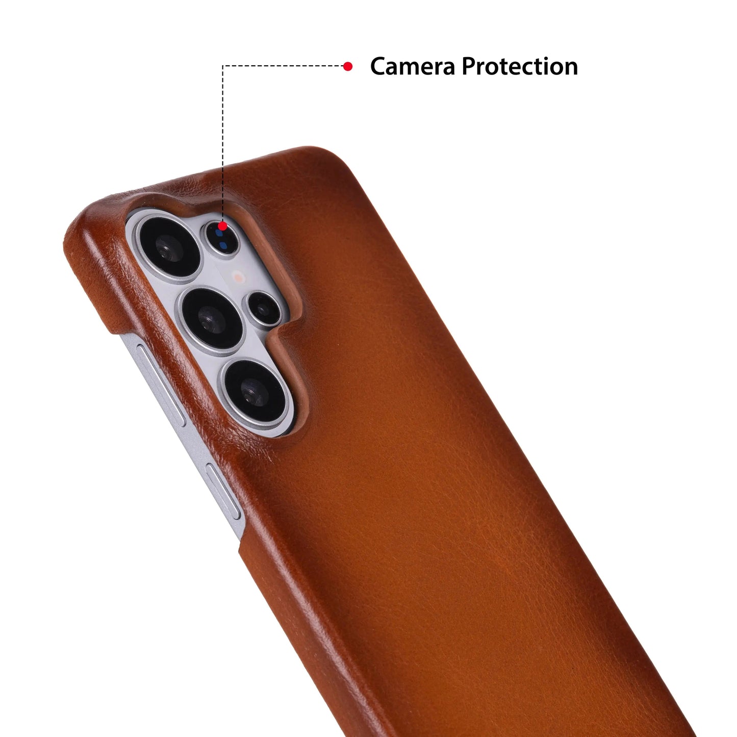 Samsung Galaxy S26 Ultra Full-Grain Leather Slim Case MagSafe – Ultimate Jacket Mizuri Leather