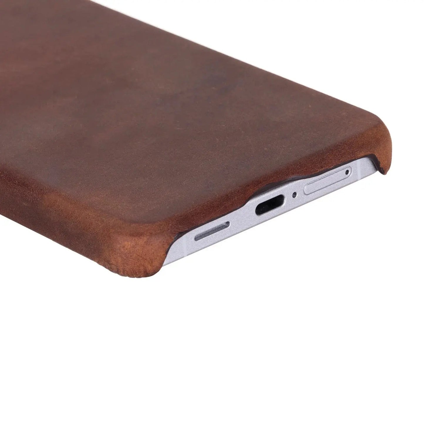 Samsung Galaxy S26 Full-Grain Leather Slim Case MagSafe – Ultimate Jacket Mizuri Leather