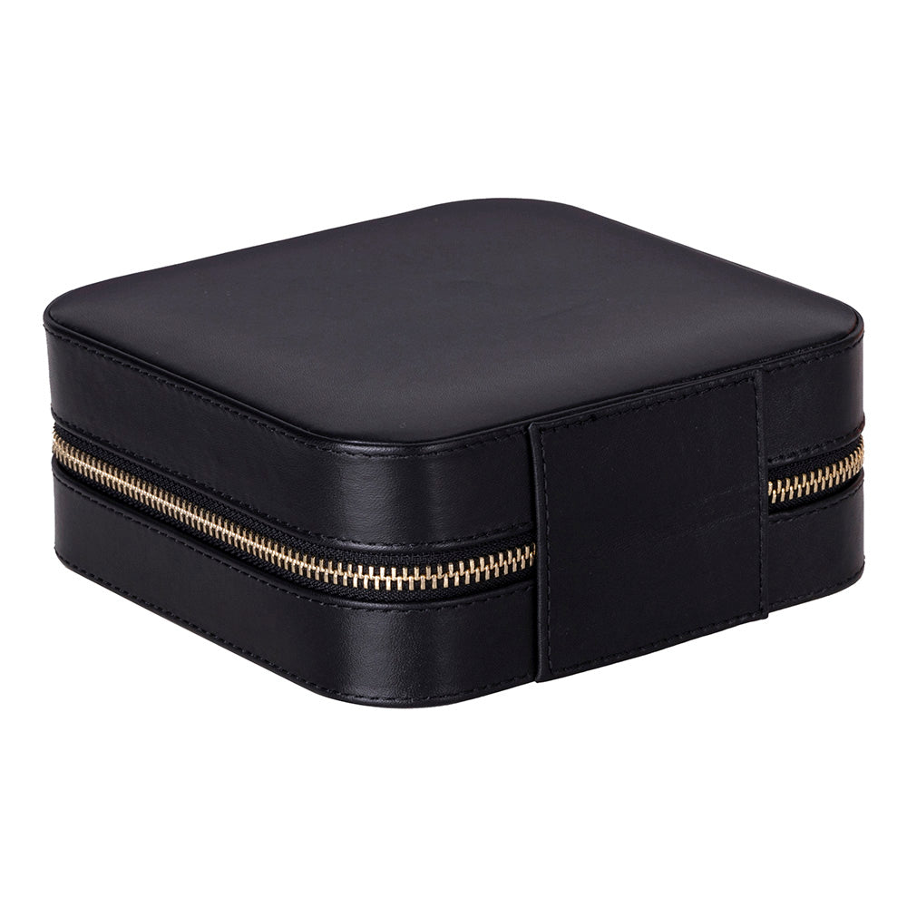 Amanda Leather Jewelry Box, Large Mizuri Leather