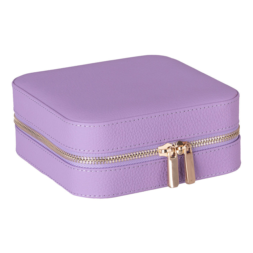 Amanda Leather Jewelry Box, Large Mizuri Leather