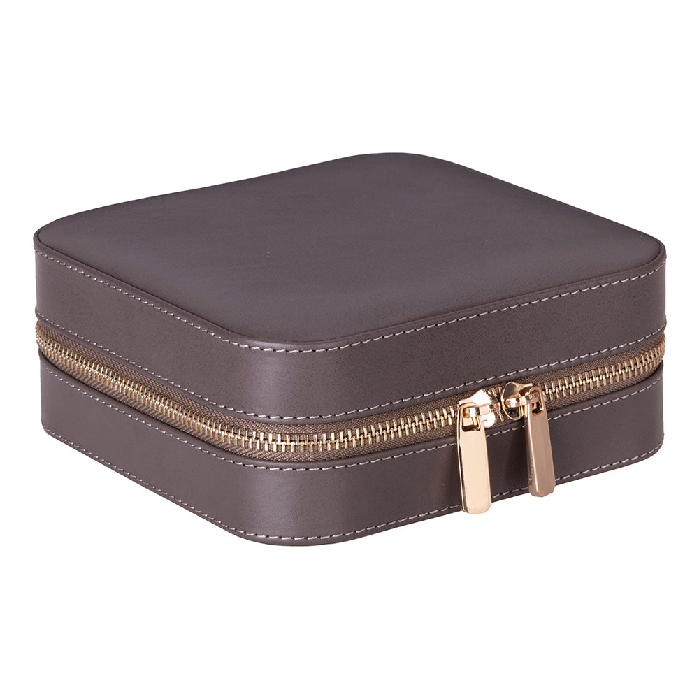 Amanda Leather Jewelry Box, Large Mizuri Leather