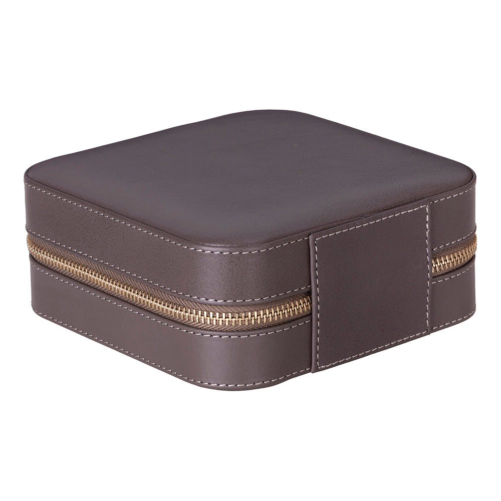 Amanda Leather Jewelry Box, Large Mizuri Leather