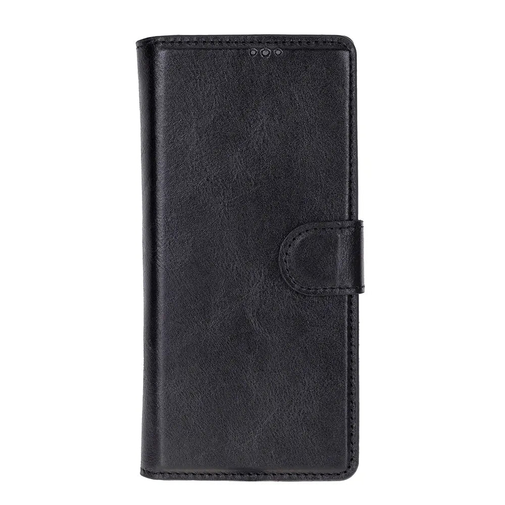 Samsung Galaxy Z Fold7 Genuine Leather Folio Wallet Case RFID – Wallet ID Mizuri Leather