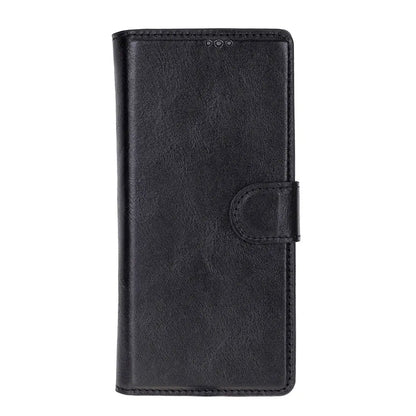 Samsung Galaxy Z Fold7 Genuine Leather Folio Wallet Case RFID – Wallet ID Mizuri Leather