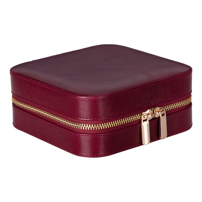 Amanda Leather Jewelry Box, Large Mizuri Leather