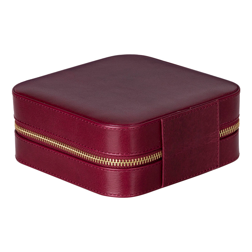 Amanda Leather Jewelry Box, Large Mizuri Leather
