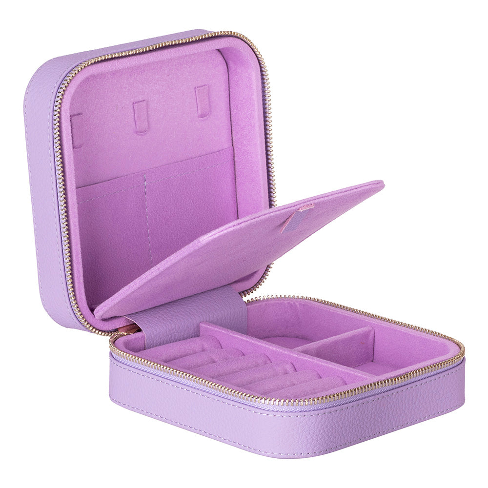 Amanda Leather Jewelry Box, Large Mizuri Leather