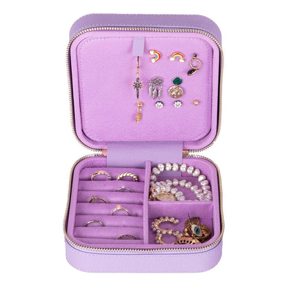 Amanda Leather Jewelry Box, Large Mizuri Leather