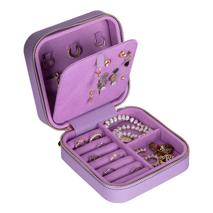 Amanda Leather Jewelry Box, Large Mizuri Leather
