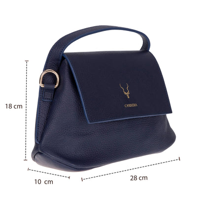 Carrera Arvelia Women’s Leather Bag – Floater Leather Shoulder & Top Handle Bag for Everyday Elegance | Minimal & Handcrafted Mizuri Leather