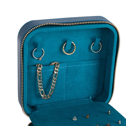 Amanda Leather Jewelry Box, Large Mizuri Leather