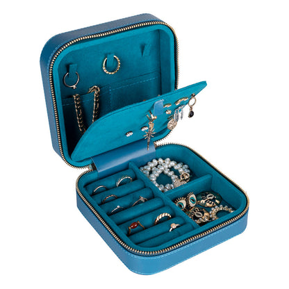 Amanda Leather Jewelry Box, Large Mizuri Leather