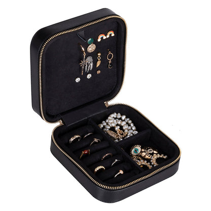 Amanda Leather Jewelry Box, Large Mizuri Leather