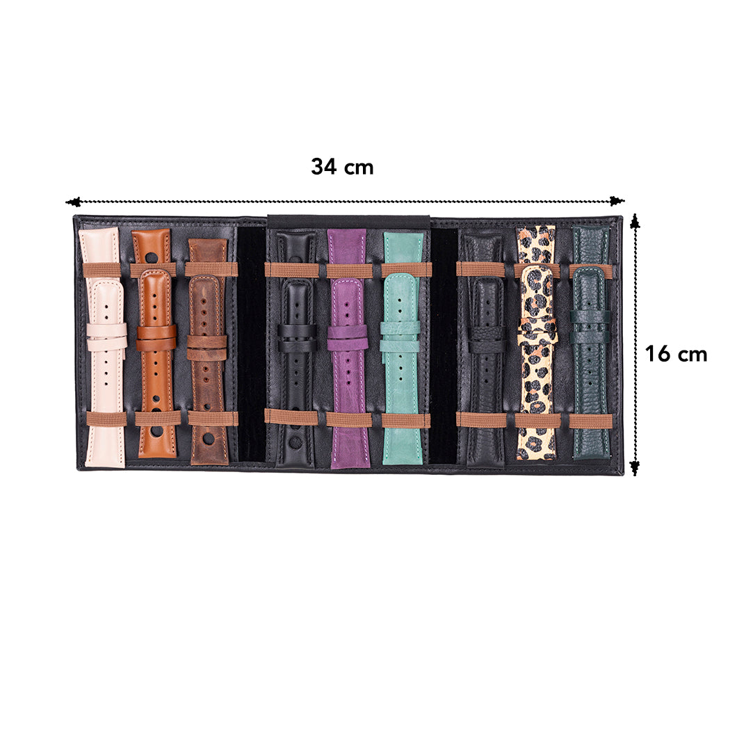 Triple Watch Band Leather Organizer Mizuri Leather