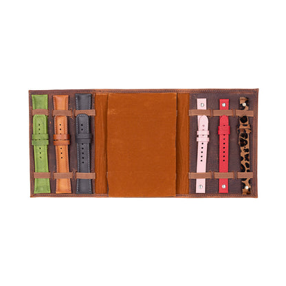 Triple Watch Band Leather Organizer Mizuri Leather