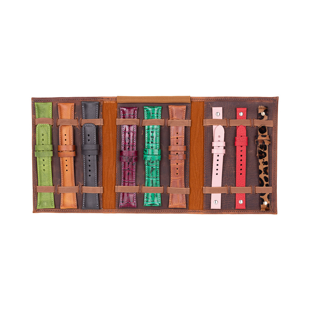 Triple Watch Band Leather Organizer Mizuri Leather