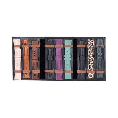 Triple Watch Band Leather Organizer Mizuri Leather