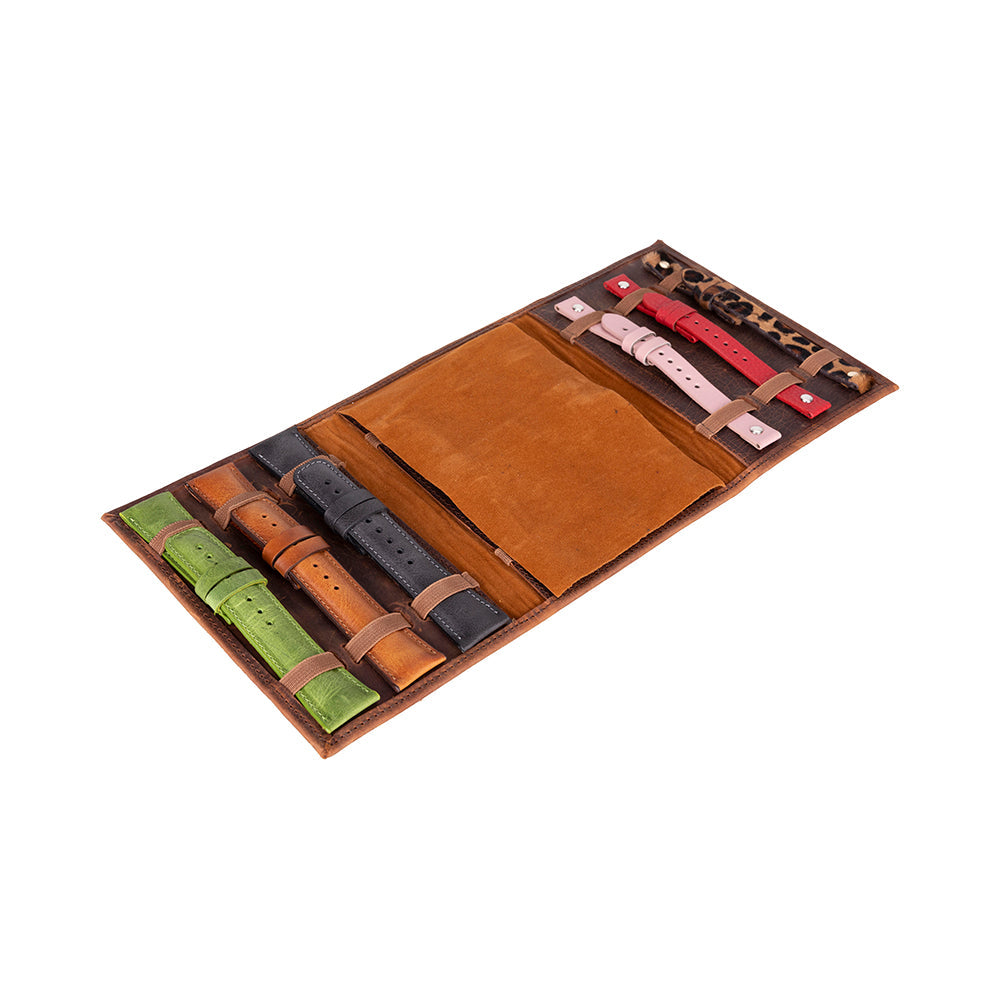 Triple Watch Band Leather Organizer Mizuri Leather