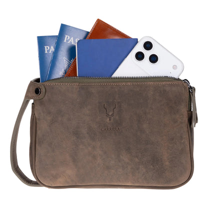 Carrera Valdiero Leather Men's Handbag Mizuri Leather