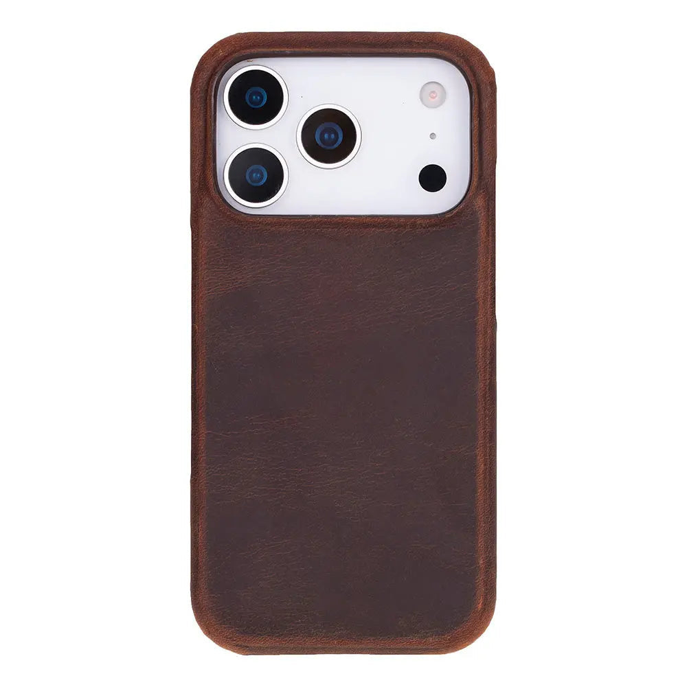 iPhone 17 Pro Full-Grain Leather Slim Case MagSafe – Ultimate Jacket Series Mizuri Leather