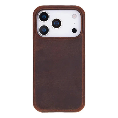 iPhone 17 Pro Full-Grain Leather Slim Case MagSafe – Ultimate Jacket Series Mizuri Leather