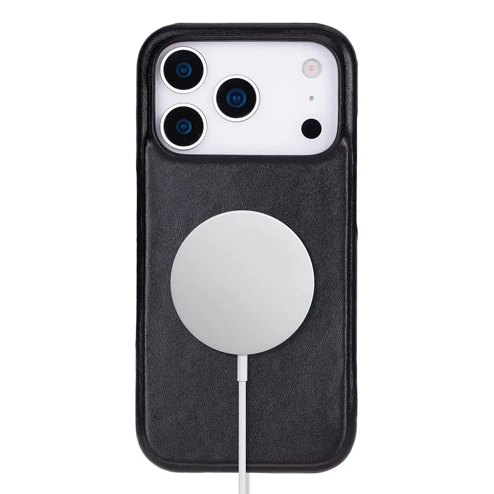 iPhone 17 Pro Full-Grain Leather Slim Case MagSafe – Ultimate Jacket Series Mizuri Leather