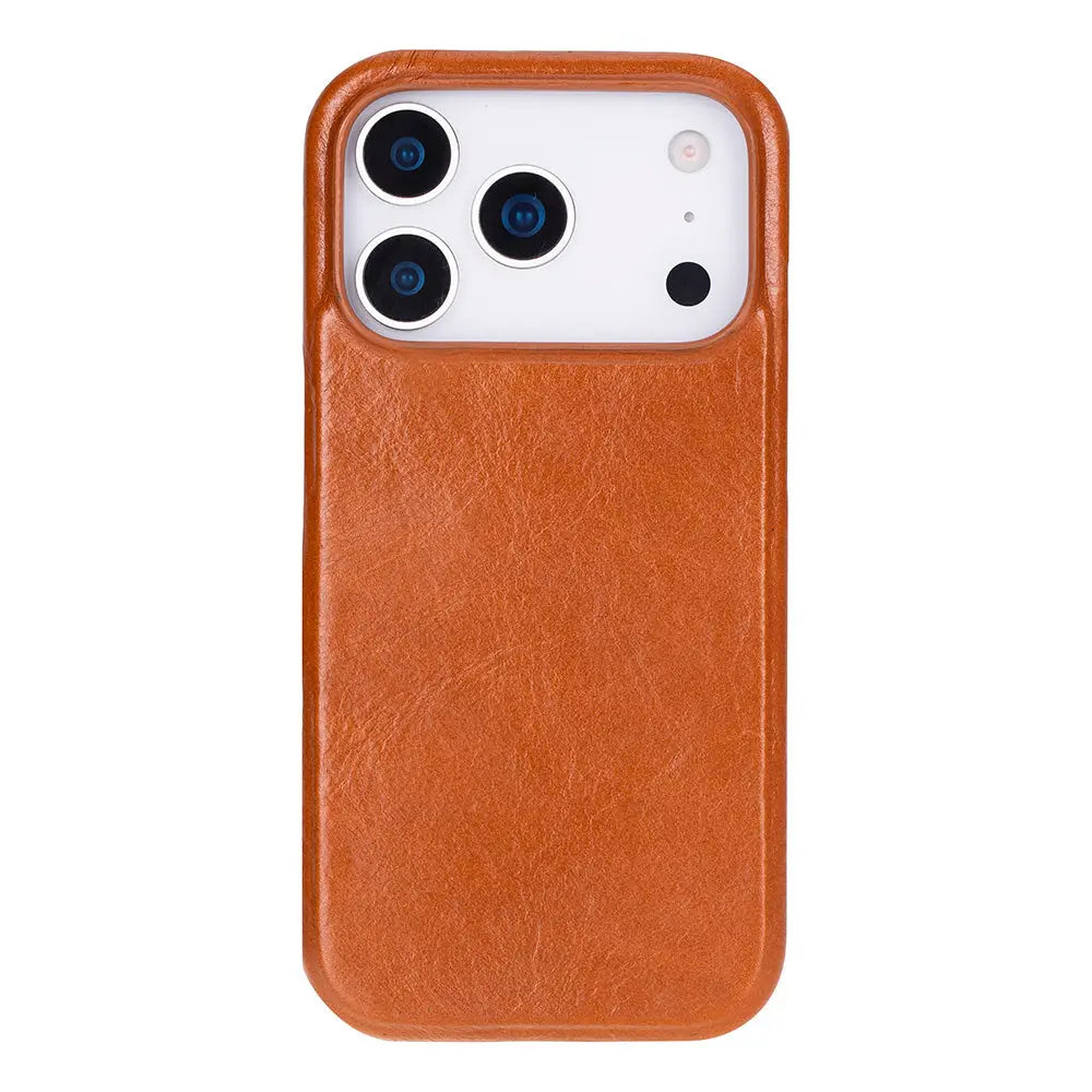iPhone 17 Pro Full-Grain Leather Slim Case MagSafe – Ultimate Jacket Series Mizuri Leather
