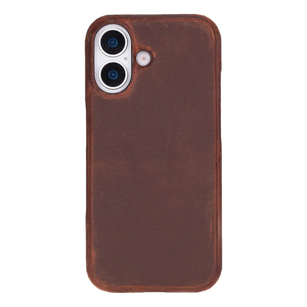 iPhone 17 Full-Grain Leather Slim Case MagSafe – Ultimate Jacket Series Mizuri Leather