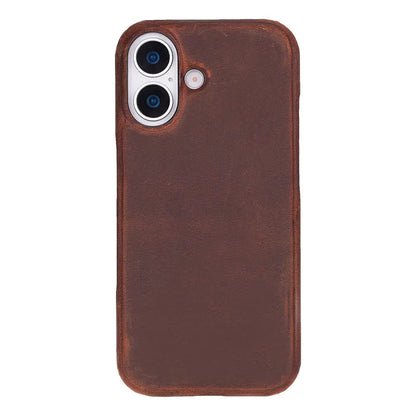 iPhone 17 Full-Grain Leather Slim Case MagSafe – Ultimate Jacket Series Mizuri Leather