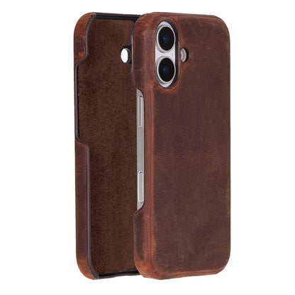 iPhone 17 Full-Grain Leather Slim Case MagSafe – Ultimate Jacket Series Mizuri Leather