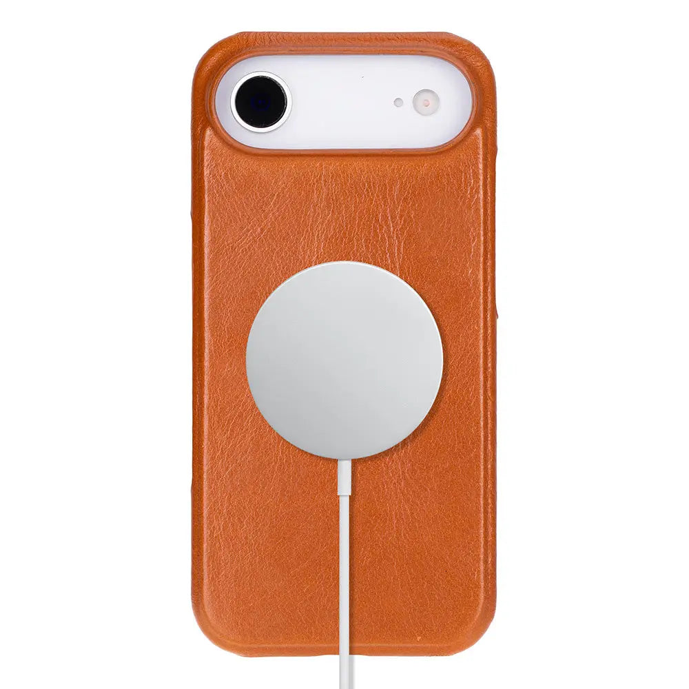 iPhone 17 Air Full-Grain Leather Slim Case MagSafe – Ultimate Jacket Series Mizuri Leather