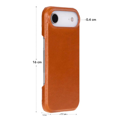 iPhone 17 Air Full-Grain Leather Slim Case MagSafe – Ultimate Jacket Series Mizuri Leather