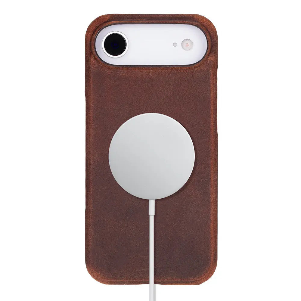 iPhone 17 Air Full-Grain Leather Slim Case MagSafe – Ultimate Jacket Series Mizuri Leather