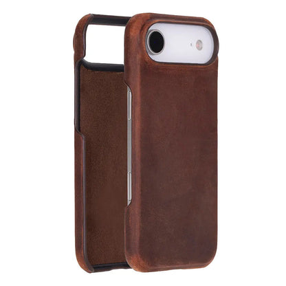 iPhone 17 Air Full-Grain Leather Slim Case MagSafe – Ultimate Jacket Series Mizuri Leather
