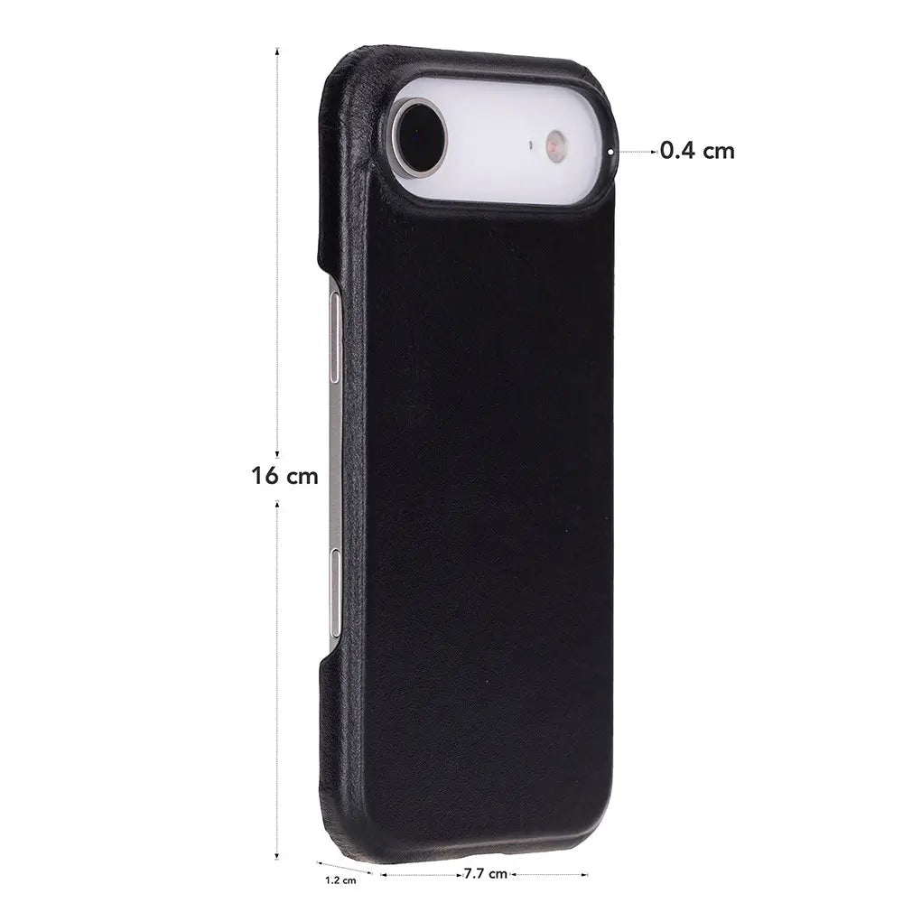 iPhone 17 Air Full-Grain Leather Slim Case MagSafe – Ultimate Jacket Series Mizuri Leather