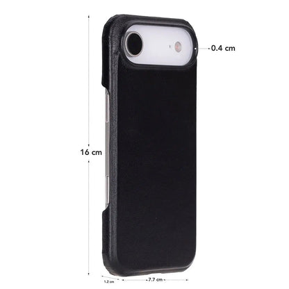 iPhone 17 Air Full-Grain Leather Slim Case MagSafe – Ultimate Jacket Series Mizuri Leather