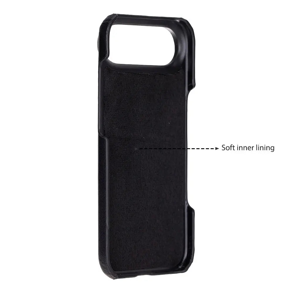 iPhone 17 Air Full-Grain Leather Slim Case MagSafe – Ultimate Jacket Series Mizuri Leather