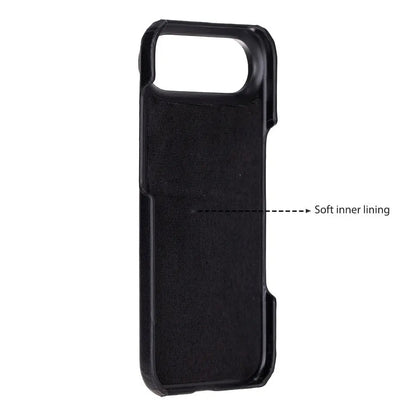 iPhone 17 Air Full-Grain Leather Slim Case MagSafe – Ultimate Jacket Series Mizuri Leather