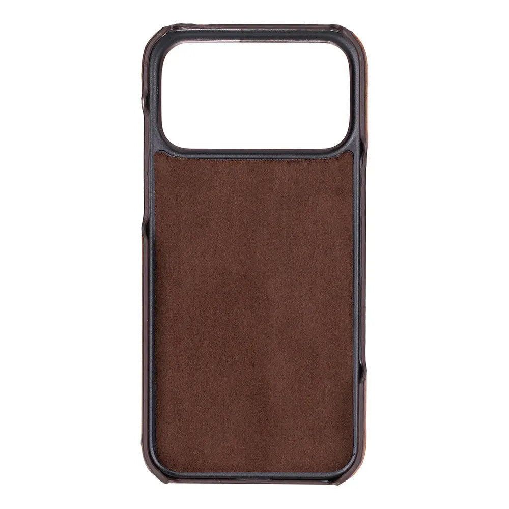 iPhone 17 Pro Max Full-Grain Leather Slim Case MagSafe – Ultimate Jacket Series Mizuri Leather
