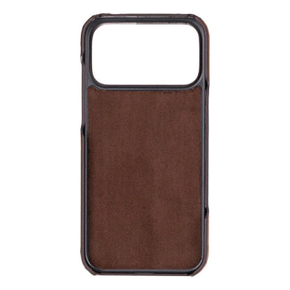 iPhone 17 Pro Max Full-Grain Leather Slim Case MagSafe – Ultimate Jacket Series Mizuri Leather
