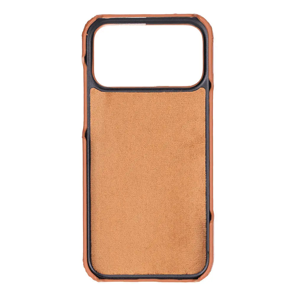 iPhone 17 Pro Max Full-Grain Leather Slim Case MagSafe – Ultimate Jacket Series Mizuri Leather