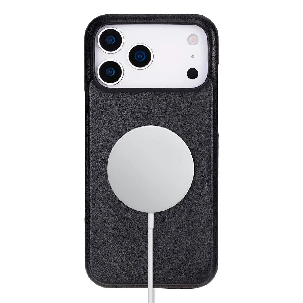 iPhone 17 Pro Max Full-Grain Leather Slim Case MagSafe – Ultimate Jacket Series Mizuri Leather