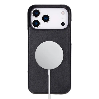 iPhone 17 Pro Max Full-Grain Leather Slim Case MagSafe – Ultimate Jacket Series Mizuri Leather