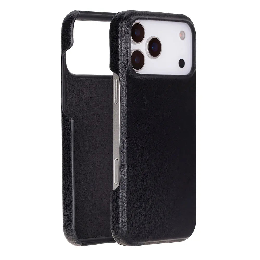 iPhone 17 Pro Max Full-Grain Leather Slim Case MagSafe – Ultimate Jacket Series Mizuri Leather